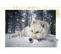 Puzzle · Loup Gris | 1000 pièces · Format assemblé 64 × 48 cm · CALVENDO Puzzle