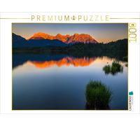 Puzzle CALVENDO Lueur alpine sur le Karwendel | 1000 pièces, format assemblé 64