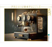Puzzle CALVENDO Machine à café steampunk | 1000 pièces, format assemblé 64 × 48