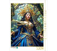 Puzzle CALVENDO Mai : la reine qui s'épanouit | 1000 pièces, format assemblé 64