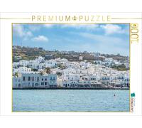 Puzzle CALVENDO Maisons blanches à Mykonos - l'idylle côtière de la Grèce dans l
