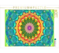CALVENDO Puzzle Erde Mandala 1000 Teile Puzzle quer 1000 Pieces 64 x 48 cm from Alaya GADEH