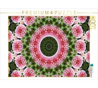 CALVENDO Puzzle Mandala des Fleurs - Kaléidoscope 1000 Pieces 64 x 48 cm from Martina Cross