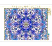 CALVENDO Puzzle Mandala Indigoblaues Universum 1000 Teile Puzzle quer 1000 Pieces 64 x 48 cm from Alaya GADEH