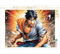 Puzzle CALVENDO Manga super-héros, Tsubasa Rindo - L'aile du dragon | 1000 pièce