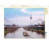 Puzzle CALVENDO Mannheim - Tour de télévision de Mannheim | 1000 pièces, format