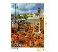 Puzzle CALVENDO Marché hebdomadaire sur la place du marché de Wismar | 1000 pièc