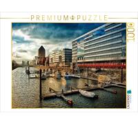 CALVENDO Puzzle Marina, bâtiment Hitachi (en arrière-Plan Archives nationales NRW) 1000 pièces Taille de la Pose 64 x 48 cm Photo Puzzle Image de HP Graphics
