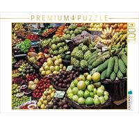 CALVENDO Puzzle Marché des fermiers - Mercado Dos Lavradores 1000 Pieces 64 x 48 cm from Dieter Meyer