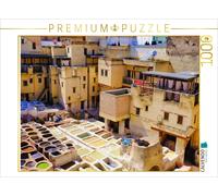 Puzzle CALVENDO Maroc - Les tanneries du quartier des tanneurs dans la médina de