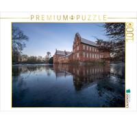 Puzzle CALVENDO Matin glacial au château de Herten | 1000 pièces, format assembl
