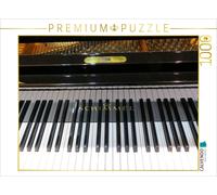 Puzzle CALVENDO Melody - Gros plan sur un piano à queue | 1000 pièces, format as