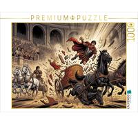 Puzzle CALVENDO Messala est gravement blessé lors d'une course de chars mortelle