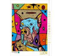 Puzzle CALVENDO Mike, le dogue allemand | 1000 pièces, format assemblé 64 × 48 c