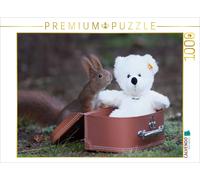 CALVENDO Puzzle du Teddy, Je t'aime Tellement ! 1000 pièces Taille de la Pose 64 x 48 cm Photo Puzzle Image de Birgit Cerny