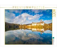 Puzzle CALVENDO Monastère en miroir | 1000 pièces, format assemblé 64 × 48 cm |