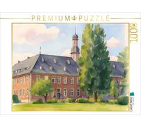 Puzzle CALVENDO Monastère Saint-Nicolas près de Jüchen | 1000 pièces, format ass