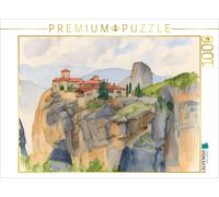 Puzzle CALVENDO Monastères des Météores en Grèce | 1000 pièces, format assemblé