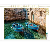 Puzzle CALVENDO Monopoli, Pouilles - Bateaux de pêche traditionnels dans le port