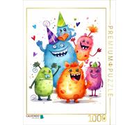 Puzzle CALVENDO Monstres de la fête pour le Nouvel An | 1000 pièces, format asse