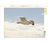 Puzzle CALVENDO Mouettes argentées en vol | 1000 pièces, format assemblé 64 × 48