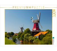 Puzzle CALVENDO Moulins jumeaux | 1000 pièces, format assemblé 64 × 48 cm | Puzz