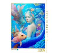 Puzzle CALVENDO Naïade dans la mer | 1000 pièces, format assemblé 64 × 48 cm | P