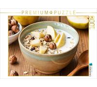 Puzzle CALVENDO Nature morte au muesli - Le temps des récoltes avec une poire et