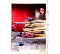 CALVENDO Puzzle Nature Morte avec des crêpes et des Baies 1000 Pieces 48 x 64 cm from Val Thoermer