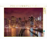Puzzle CALVENDO NEW YORK CITY Impression de nuit | 1000 pièces, format assemblé