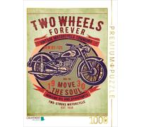 CALVENDO Puzzle Nostalgie de la Moto 1000 Pieces 48 x 64 cm from Peter Roder