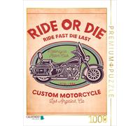 CALVENDO Puzzle Nostalgie de la Moto 1000 Pieces 48 x 64 cm from Peter Roder