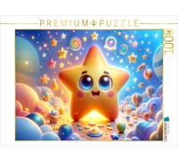Puzzle CALVENDO Nuage arc-en-ciel : l'étoile multicolore | 1000 pièces, format a
