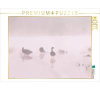 Puzzle CALVENDO oies sauvages | 1000 pièces, format assemblé 64 × 48 cm | Puzzle