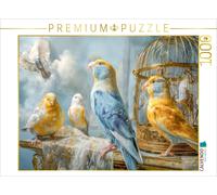 Puzzle CALVENDO oiseaux fantastiques | 1000 pièces, format assemblé 64 × 48 cm |
