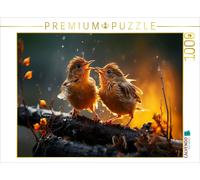 Puzzle CALVENDO Oiseaux, le soleil arrive déjà | 1000 pièces, format assemblé 64