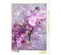 CALVENDO Puzzle Verspielte Romantische Rosa Orchidee 1000 Teile Puzzle Hoch 1000 Pieces 48 x 64 cm from Alaya GADEH