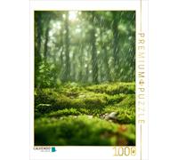 Puzzle CALVENDO Où la forêt s'éveille à l'aube | 1000 pièces, format assemblé 64