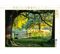 Puzzle · Où l'été Reste | Un motif du calendrier Wo Gärten träumen · Des retraites… · 1000 pièces · Format assemblé 64 × 48 cm · CALVENDO Puzzle