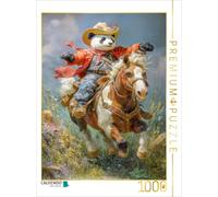 Puzzle CALVENDO Panda | 1000 pièces, format assemblé 64 × 48 cm | Puzzle photo p