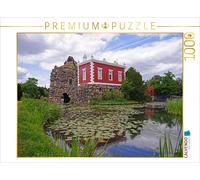 CALVENDO Puzzle Parc de Wörlitz - Villa Hammilton 1000 Pieces 64 x 48 cm from Fotine