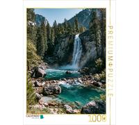 Puzzle CALVENDO Parc national de Yosemite, États-Unis - Une cascade rugissante |