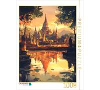 Puzzle · Parc Sukhothai Thaïlande | 1000 pièces · Format assemblé 64 × 48 cm · CALVENDO Puzzle