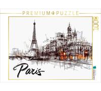 Puzzle CALVENDO Paris | 1000 pièces, format assemblé 64 × 48 cm | Puzzle photo p