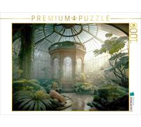 Puzzle CALVENDO Pavillon de verre exclusif dans le jardin d'hiver | 1000 pièces,