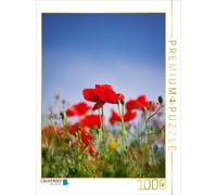 Puzzle CALVENDO Pavot rouge | 1000 pièces, format assemblé 64 × 48 cm | Puzzle p
