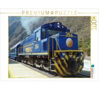 Puzzle CALVENDO Peru Rail Gare d'Ollantaytambo, train diesel à voie étroite vers