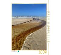 Puzzle CALVENDO Petit cours d'eau sur la plage de Sankt Peter-Ording | 1000 pièc