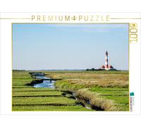 Puzzle CALVENDO Phare de Westerhever | 1000 pièces, format assemblé 64 × 48 cm |