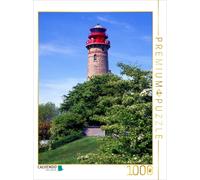 CALVENDO Puzzle Phare Cape Arkona, île de Rügen - 1000 pièces - Dimensions : 48 x 64 cm - Puzzle Photo pour des Heures de Bonheur